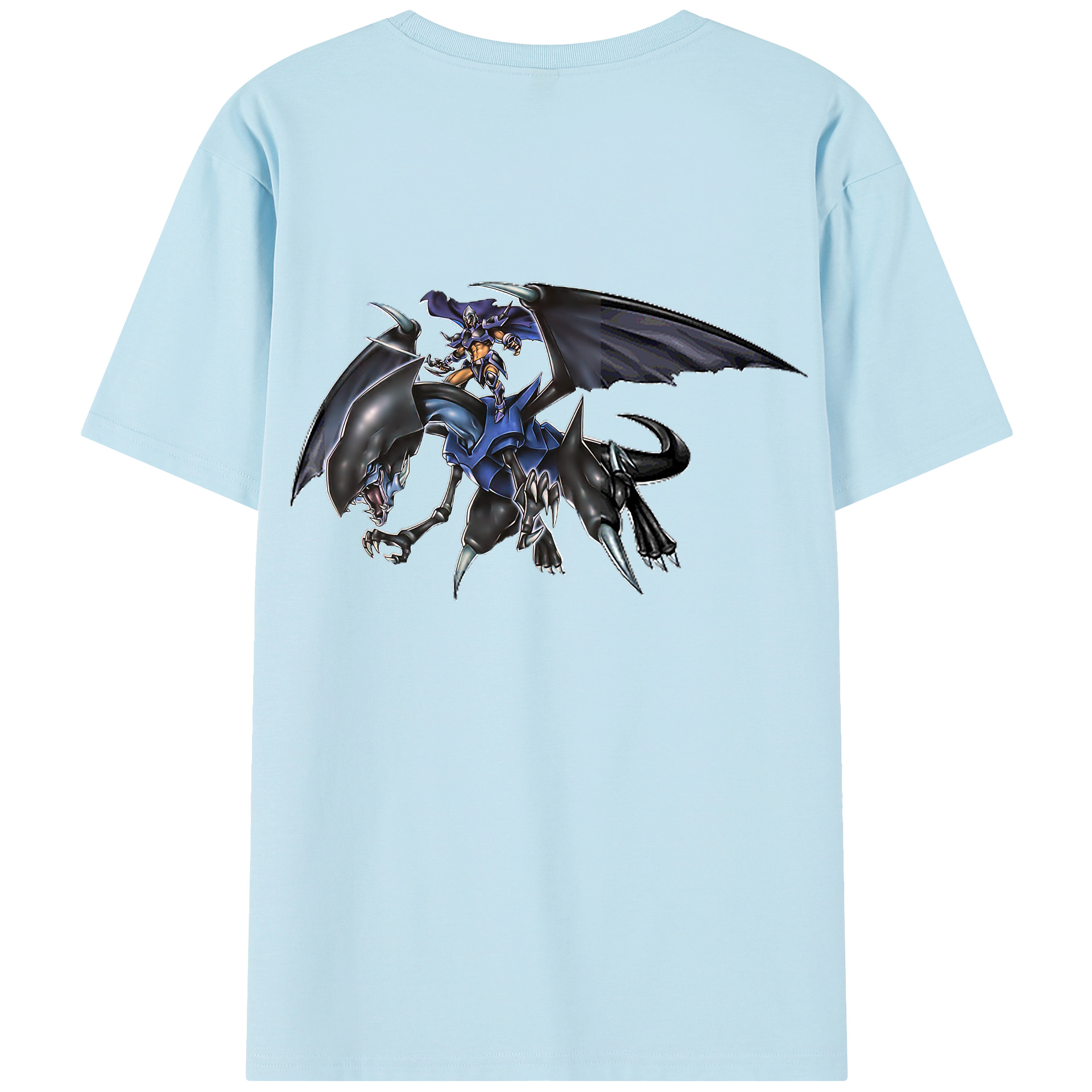 （画像用） 遊☆戯☆王 Yu-Gi-Oh! 綿100％半袖Tシャツ（背面プリント）